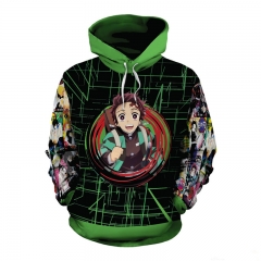 2 Styles Demon Slayer: Kimetsu no Yaiba Cosplay For Adult 3D Printing Unisex Sweater Anime Hooded Hoodie