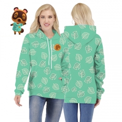 Animal Crossing: New Horizons Cosplay For Female 3D Printing Sweater Anime Hooded Hoodie