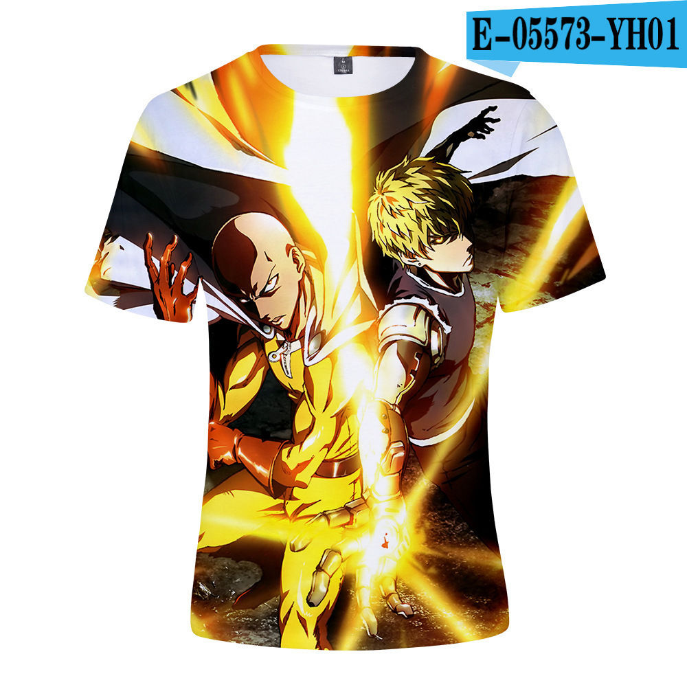 10 Designs One Punch Man Cartoon Cosplay Polyester 3D 