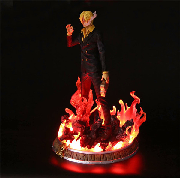 One Piece GK Sanji Character Model Toy Anime Action Figure ( Remote ...