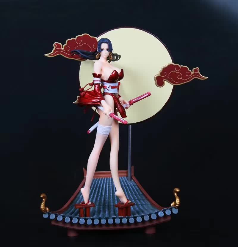 One Piece Gk Boa·hancock Anime Figure Toy Collection Doll 1348