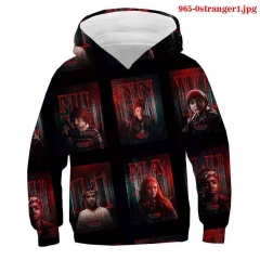 24 Styles Stranger Things Cosplay 3D Color Child Anime Hoodie