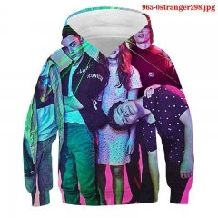 20 Styles Stranger Things Cosplay 3D Color Child Anime Hoodie