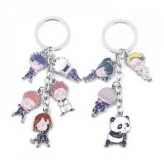 2 Styles Jujutsu Kaisen Anime Alloy keychain keyrings