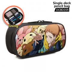 4 Styles The Seven Deadly Sins  Cartoon Pattern Single Layer Nylon Waterproof Anime Pencil Bag