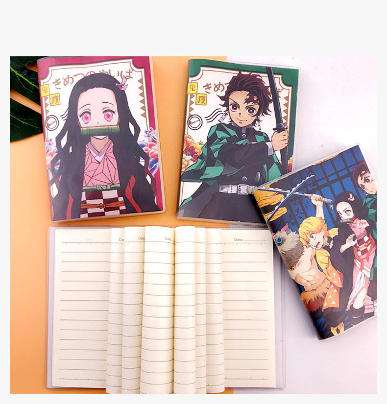 Demon Slayer: Kimetsu no Yaiba PVC Cover Anime Notebook