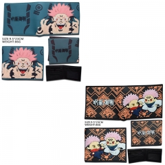 2 Styles Jujutsu Kaisen Anime PVC Cartoon Silica Gel Purse Cute Wallet