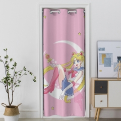 8 Styles Pretty Soldier Sailor Moon Character Paterrn Anime Door Curtain