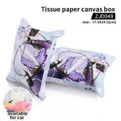 Re: Zero Kara Hajimeru Isekai Seikatsu Cosplay Cartoon Anime Tissue Paper Canvas Box