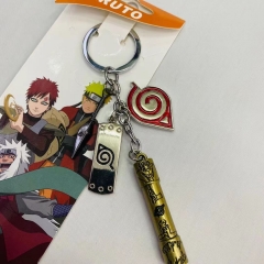 2 Styles Naruto Anime Alloy Keychain