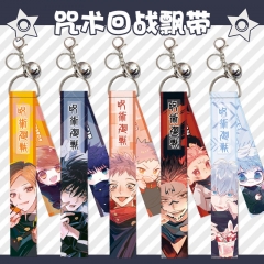 5 Styles Jujutsu Kaisen Cartoon Anime Keychain with Bells