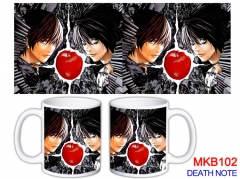 4 Styles Death Note Custom Design Color Printing Anime Mug Ceramic Cup 5Pcs/Set