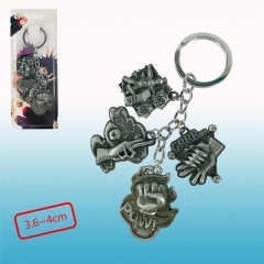 Jujutsu Kaisen Cartoon Character Anime Alloy Keychain