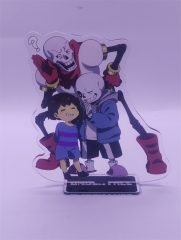 Undertale Cartoon Decoration Acrylic Figure Anime Standing Plates