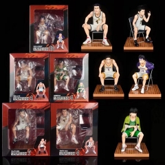 (5pcs/set) Slam Dunk ShinichiMaki/Kiyota Nobunaga/Uozumi Jun/Akira Sendoh Anime PVC Figures