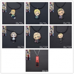 7 Styles Tokyo Revengers Cartoon Cute Anime Alloy Necklace