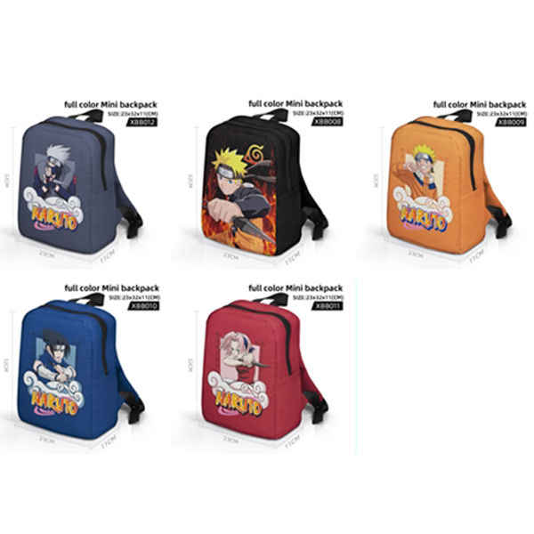 Naruto Anime Cartoon Character Backpack