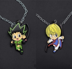 2 Styles HUNTER×HUNTER Cartoon Pattern Alloy Anime Necklace