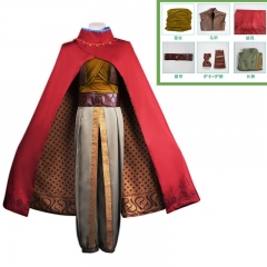 Raya and The Last Dragon Raya Cosplay Cartoon Cloak Clothes Anime Costume Set