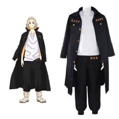 8 Style Tokyo Revengers Cos Coat+Pants Anime Costume Set