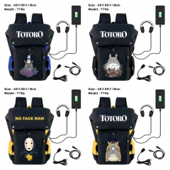 8 Styles My Neighbor Totoro Anime Cosplay Cartoon Canvas Colorful Backpack Bag