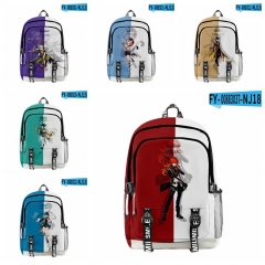 35 Styles Genshin Impact 3D Digital Print Backpack Anime Bags