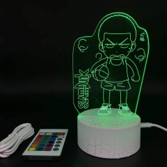 Slam Dunk Kaede Rukawa Anime 3D Nightlight with Remote Control