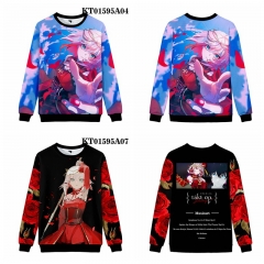 9 Styles Takt OP. Cosplay 3D Digital Print Anime Hoodie