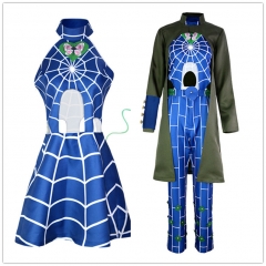 2 Styles JoJo's Bizarre Adventure Cosplay Coat Pants Dress Anime Costume Set