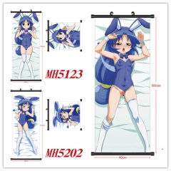 3 Styles Twin Princesses of the Wonder Planet Cartoon Wallscrolls Waterproof Anime Wall Scroll (40*102CM)