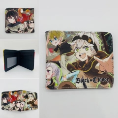 3 Styles Black Clover Cartoon PU Purse Anime Wallet