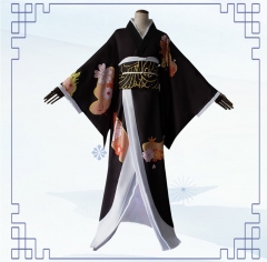 Demon Slayer: Kimetsu no Yaiba Kibutsuji Muzan Cartoon Character Cosplay Costume Anime Kimono