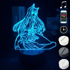 2 Different Bases Miss Kobayashi's Dragon Maid Anime 3D Nightlight with Remote Control