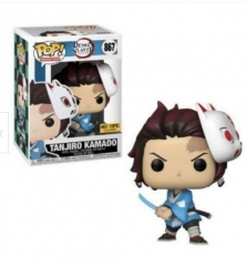 2 Styles Funko POP 867# Demon Slayer: Kimetsu no Yaiba Kamado Tanjirou Cartoon Anime PVC Figure