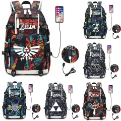 28 Styles The Legend of Zelda Cosplay Anime Backpack Bag Teeneger Travel Bags