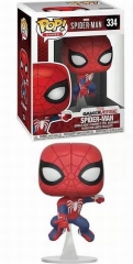 Funko POP 334 # Spider Man Cartoon Character Model Toy Japanese Anime PVC Figure