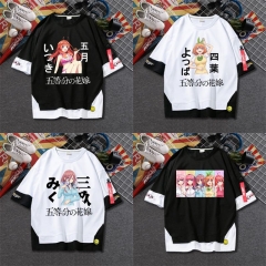 32 Styles The Quintessential Quintuplets Cosplay Unisex Anime T shirt