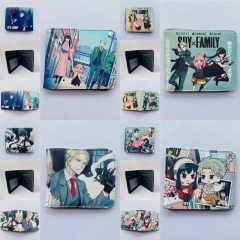 5 Styles SPY×FAMILY Coin Purse Short Anime Wallet