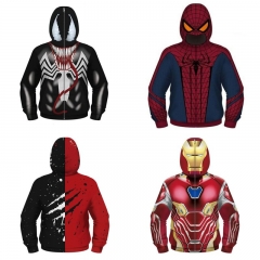 33 Styles Marvel Cosplay 3D Anime Cosplay Hooded Hoodie