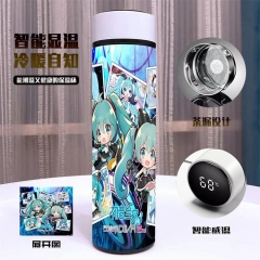 Hatsune Miku Temperature Intelligentize Displayer Anime Vacuum Cup