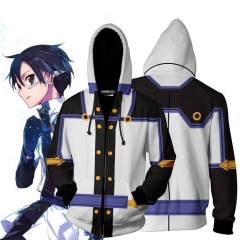 Sword Art Online 3D Printed Anime Hooded Hoodie