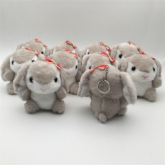 10pcs/set Rabbit Animal Plush Toy Pendant 10cm