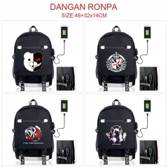 7 Styles Danganronpa: Trigger Happy Havoc Canvas Students Backpack Anime Bag