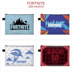 6 Styles Fortnite Cartoon Character Anime File Pocket