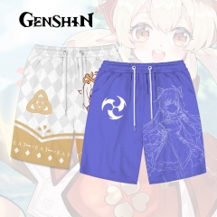 22 Styles Genshin Impact Shorts Anime Pants