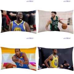 20 Styles NBA Warriors Star Cartoon Pattern Decoration Anime Long Pillow 40*60CM