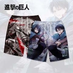 33 Styles Attack on Titan/Shingeki No Kyojin Shorts Anime Pants