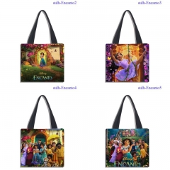 5 Styles 40*40cm Encanto Cartoon Pattern Canvas Anime Bag