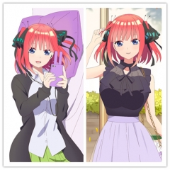 2 Styles (40*70cm) The Quintessential Quintuplets Sexy Girl Body Pillow Pattern Cartoon Character Bolster Body Anime Pillow