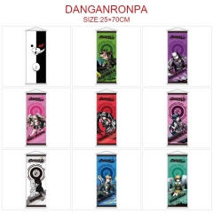 （25*70CM）10 Styles Danganronpa: Trigger Happy Havoc Cartoon Wallscrolls Waterproof Anime Wall Scroll